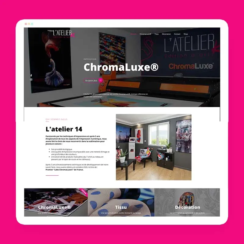 L'atelier 14, impression