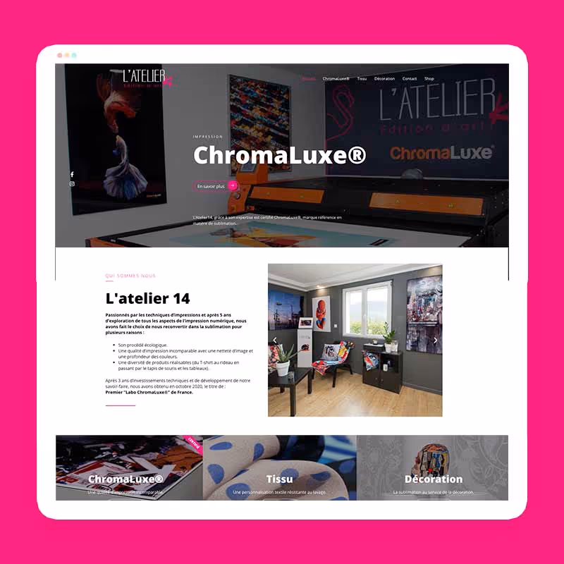 L'atelier 14 — Impression