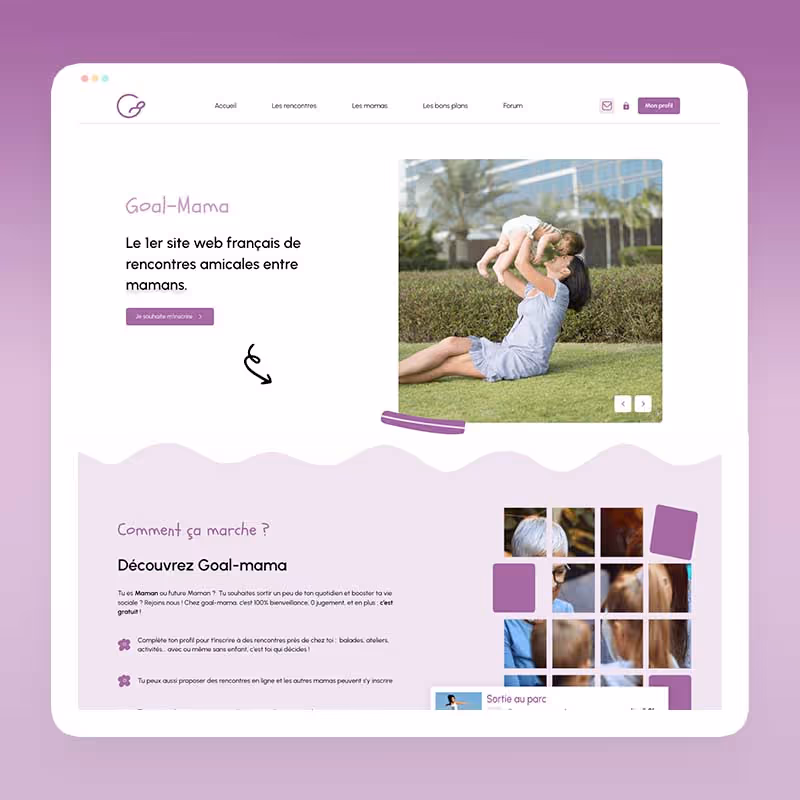 Goal Mama — Rencontres amicales