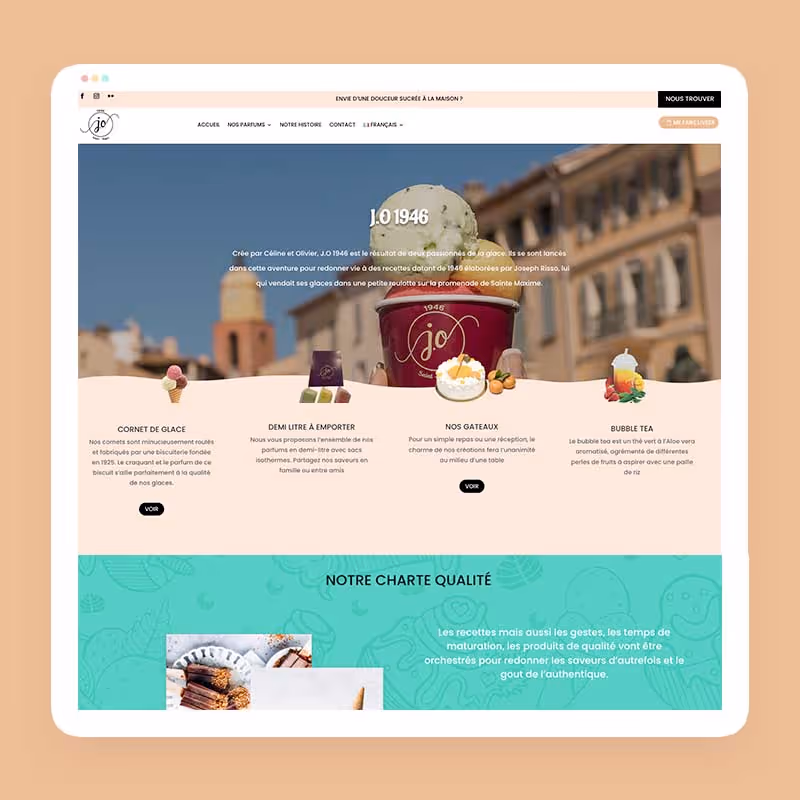 JO 1946 — Glaces artisanales